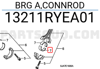 Honda 13211RYEA01 BRG A,CONNROD