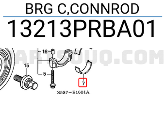 Honda 13213PRBA01 BRG C,CONNROD
