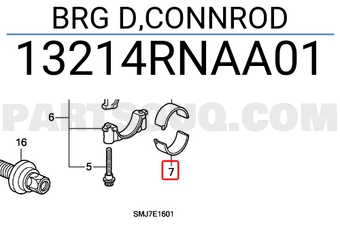 Honda 13214RNAA01 BRG D,CONNROD
