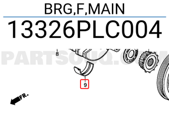 Honda 13326PLC004 BRG,F,MAIN
