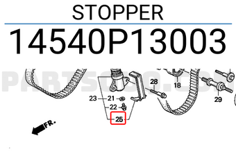 Honda 14540P13003 STOPPER