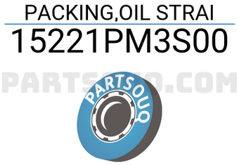 Honda 15221PM3S00 PACKING,OIL STRAI
