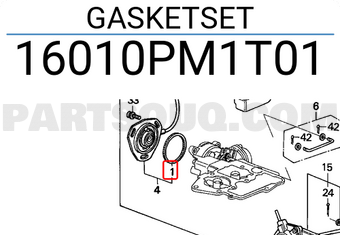 Honda 16010PM1T01 GASKETSET