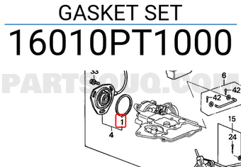 Honda 16010PT1000 GASKET SET