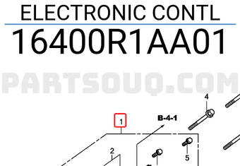 Honda 16400R1AA01 ELECTRONIC CONTL