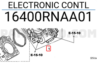 Honda 16400RNAA01 ELECTRONIC CONTL