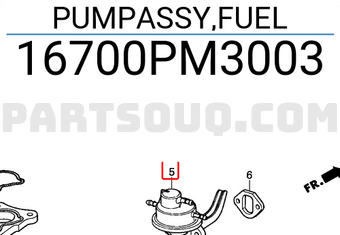 Honda 16700PM3003 PUMPASSY,FUEL