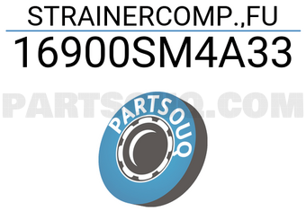 Honda 16900SM4A33 STRAINERCOMP.,FU
