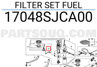 Honda 17048SJCA00 FILTER SET FUEL