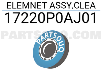 Honda 17220P0AJ01 ELEMNET ASSY,CLEA
