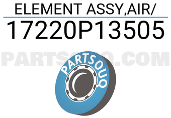 Honda 17220P13505 ELEMENT ASSY,AIR