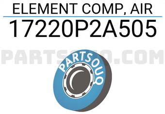 Honda 17220P2A505 ELEMENT COMP, AIR