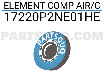 Honda 17220P2NE01HE ELEMENT COMP AIR/C