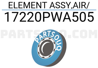 Honda 17220PWA505 ELEMENT ASSY,AIR