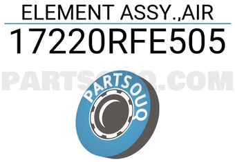 Honda 17220RFE505 ELEMENT ASSY.,AIR