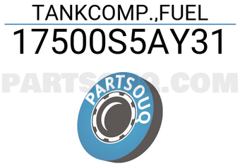 Honda 17500S5AY31 TANKCOMP.,FUEL