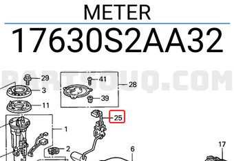 Honda 17630S2AA32 METER