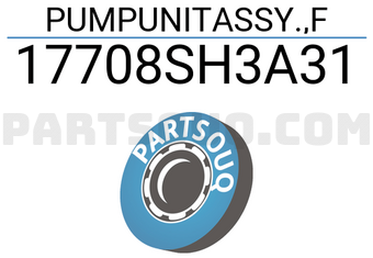Honda 17708SH3A31 PUMPUNITASSY.,F