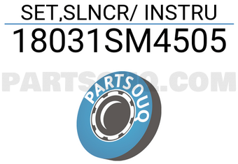 Honda 18031SM4505 SET,SLNCR/ INSTRU