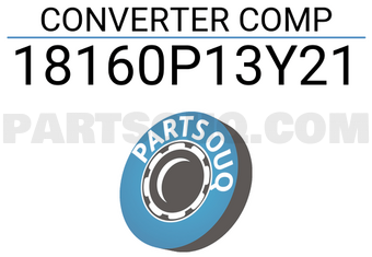 Honda 18160P13Y21 CONVERTER COMP