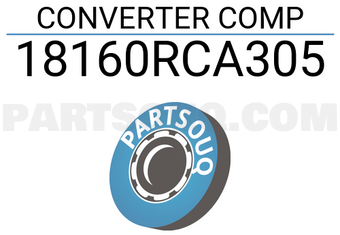 Honda 18160RCA305 CONVERTER COMP