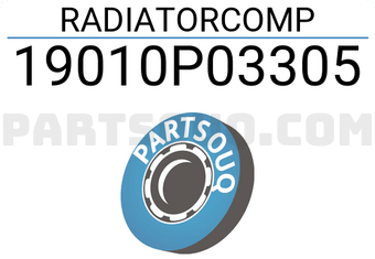 Honda 19010P03305 RADIATORCOMP