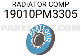 Honda 19010PM3305 RADIATOR COMP