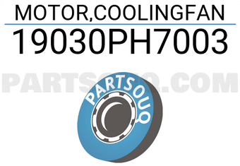 Honda 19030PH7003 MOTOR,COOLINGFAN