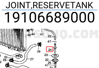 Honda 19106689000 JOINT,RESERVETANK