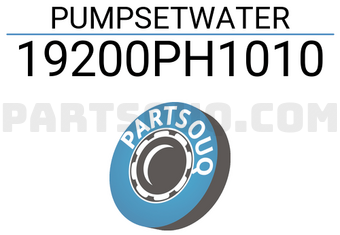 Honda 19200PH1010 PUMPSETWATER