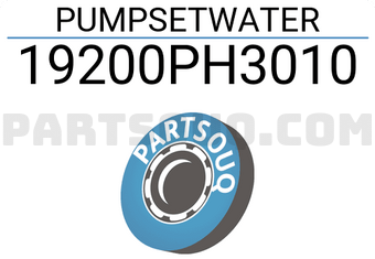 Honda 19200PH3010 PUMPSETWATER