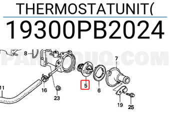 Honda 19300PB2024 THERMOSTATUNIT
