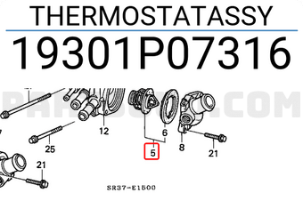 Honda 19301P07316 THERMOSTATASSY