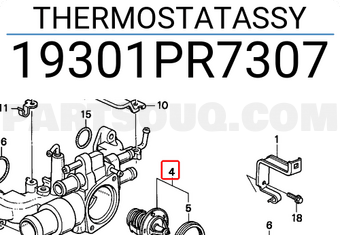 Honda 19301PR7307 THERMOSTATASSY