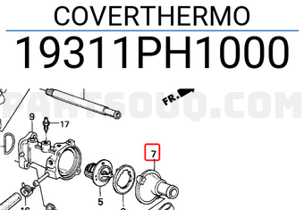 Honda 19311PH1000 COVERTHERMO