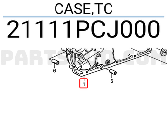 Honda 21111PCJ000 CASE,TC