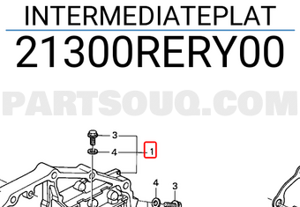Honda 21300RERY00 INTERMEDIATEPLAT