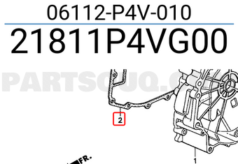 Honda 21811P4VG00 06112-P4V-010