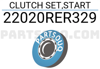Honda 22020RER329 CLUTCH SET,START