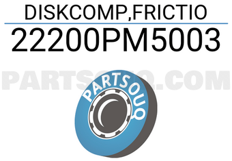 Honda 22200PM5003 DISKCOMP,FRICTIO