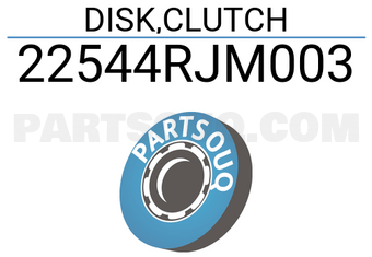 Honda 22544RJM003 DISK,CLUTCH