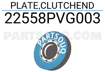 Honda 22558PVG003 PLATE,CLUTCHEND