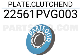 Honda 22561PVG003 PLATE,CLUTCHEND