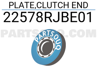 Honda 22578RJBE01 PLATE,CLUTCH END