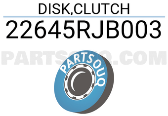 Honda 22645RJB003 DISK,CLUTCH