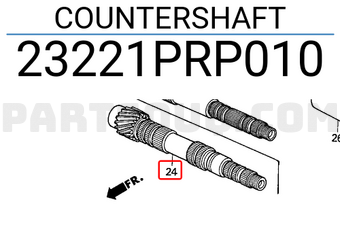 Honda 23221PRP010 COUNTERSHAFT
