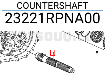 Honda 23221RPNA00 COUNTERSHAFT