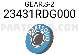 Honda 23431RDG000 GEAR,S-2