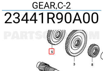 Honda 23441R90A00 GEAR,C-2