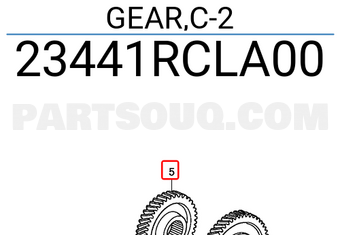 Honda 23441RCLA00 GEAR,C-2